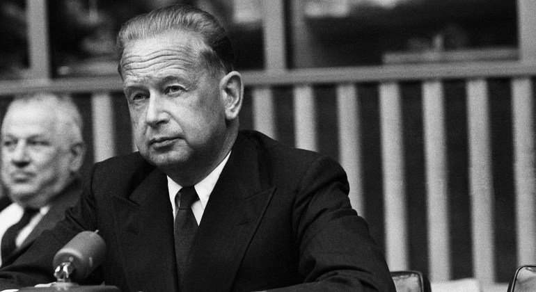Le chef de l'ONU : Dag Hammarskjöld a établi la norme la plus élevée en matière de service public